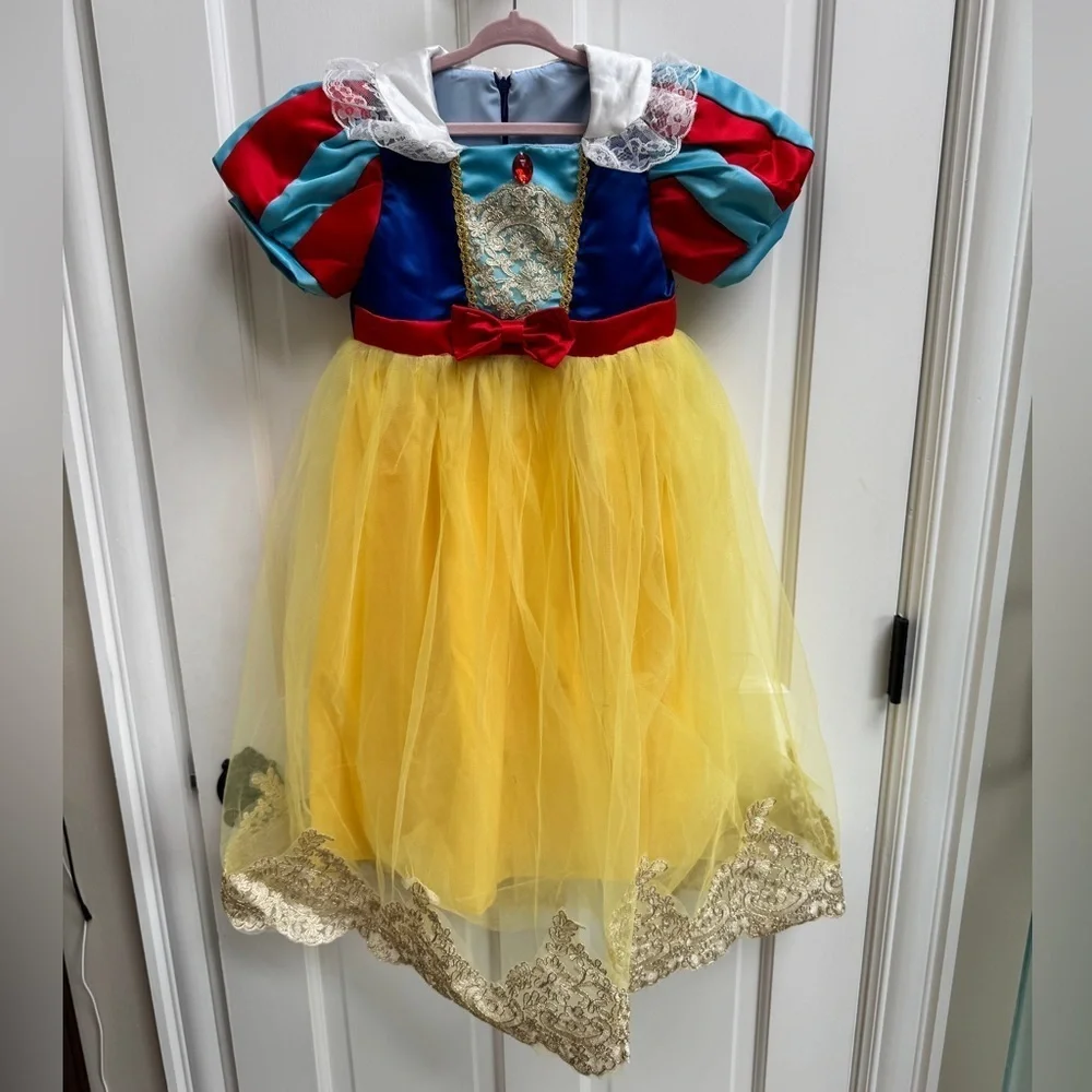 NWOT CUSTOM MADE Toddler Girls Size 6 Kids Snow White Inspired Princess Costume